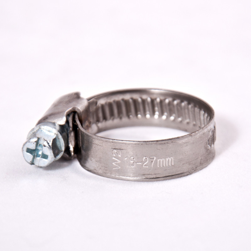 Хомут нержавіючий 16-27мм Profi (016-27/W2)