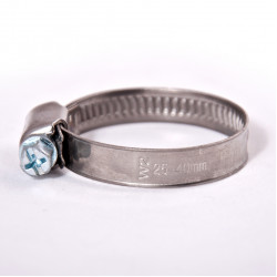 Хомут нержавіючий 25-40мм Profi (025-40/W2)