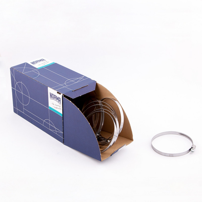 Хомут нержавіючий W2 Norma 80-100/9 (0126 7702 090)