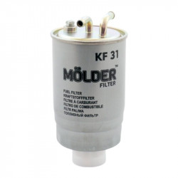 Паливний фільтр Molder для VW JETTA 1.6D/TD-91, TRANSPORTER 1.6TD-92, LT 2.4D/TD-92 (KF31)