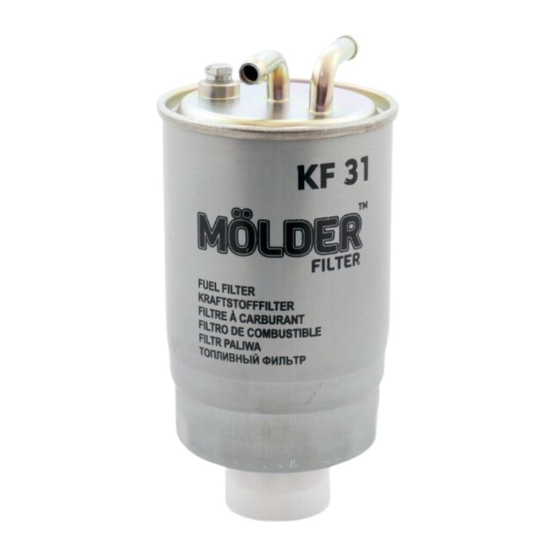 Паливний фільтр Molder для VW JETTA 1.6D/TD-91, TRANSPORTER 1.6TD-92, LT 2.4D/TD-92 (KF31)