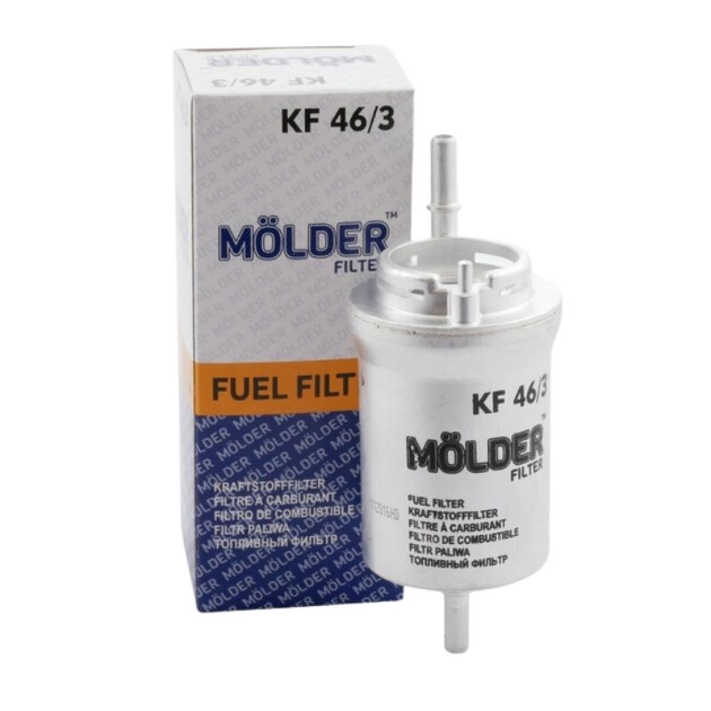 Фільтр паливний Molder панельний VAG Fabia/Golf V/Jetta III/Octavia 1,2-3,2L04/00 без клапана (WF8317/KL156/3/WK692) (KF46/3)