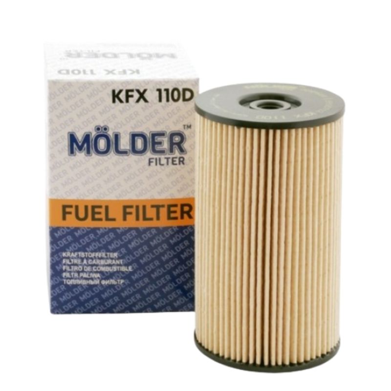 Фільтр паливний Molder Skoda Octavia II 1.9TDI 2.0TDI Volkswagen Golf V KFX110D