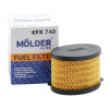 Фільтр паливний Molder CITROEN JUMPY, BERLINGO, PEUGEOT PARTNER 1.9D 98- (аналог WF8177/KX84DEco/PU1021X) (арт. KFX74D)