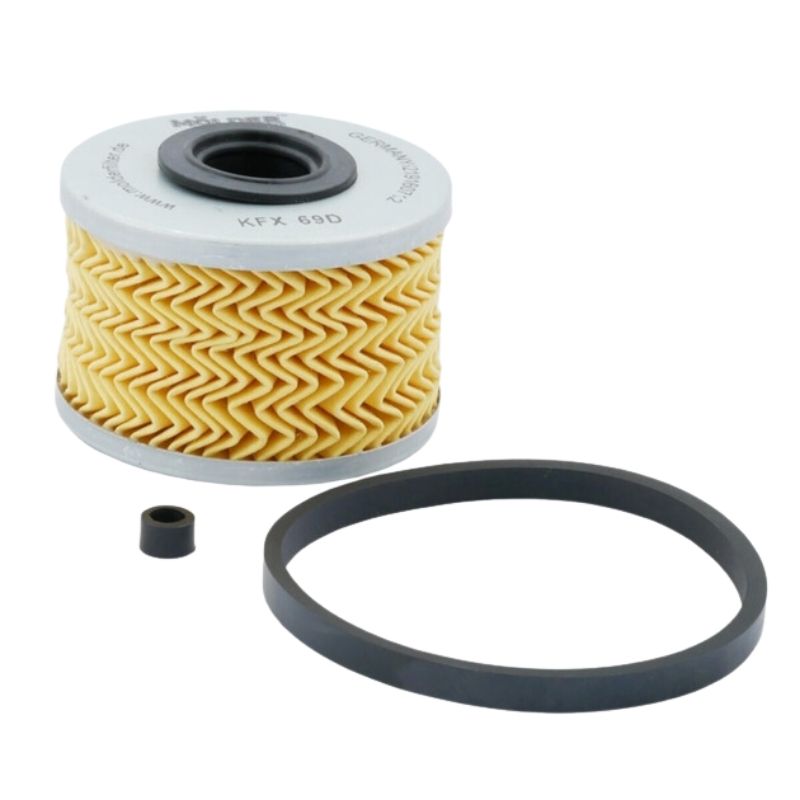 Фільтр паливний Molder RENAULT MEGANE LAGUNA KANGOO 1.9D/DTI/DCI 97- (WF8014/KX79D/P7161X) (KFX69D)