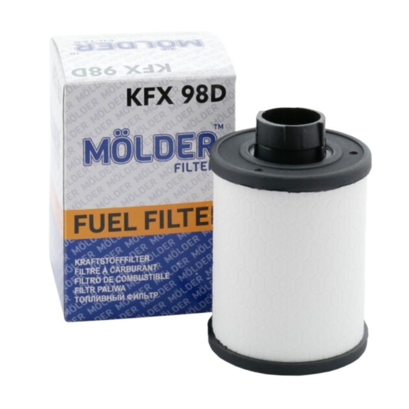 Фільтр паливний Molder для FIAT/OPEL 1.3/1.9 CDTi 04 (аналог WF8366/KX208DEco/PU723X) (KFX98D)