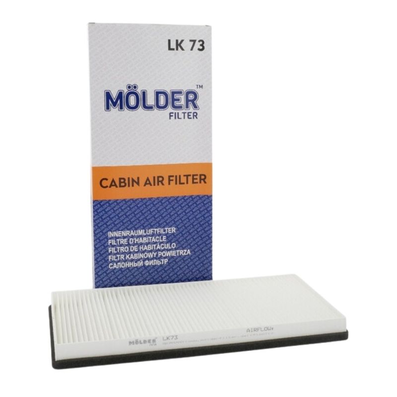 Фільтр салону Molder MB SPRINTER 01/95 VW LT 05/96 (аналог WP6984/LA83/CU3858) (LK73)