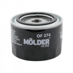 Фільтр масляний пластиковий Molder Zaz Tavria Slavuta Sens 1.3 Lada 2108-21099 OF274 (WL7168/OC384/W9142)