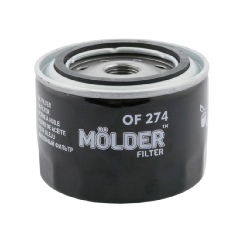 Фільтр масляний пластиковий Molder Zaz Tavria Slavuta Sens 1.3 Lada 2108-21099 OF274 (WL7168/OC384/W9142)