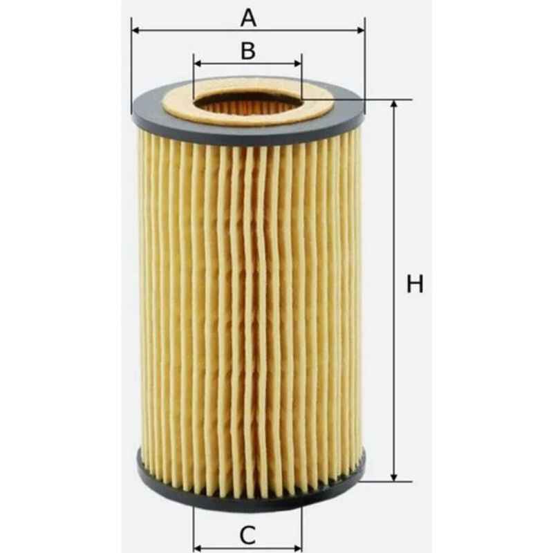 Фільтр масляний Molder для MB W202/W203/W210(220CDI) 97Vito 108CDI-112CDI99 WL7240 OX153D3Eco HU7181K (OFX43D3)