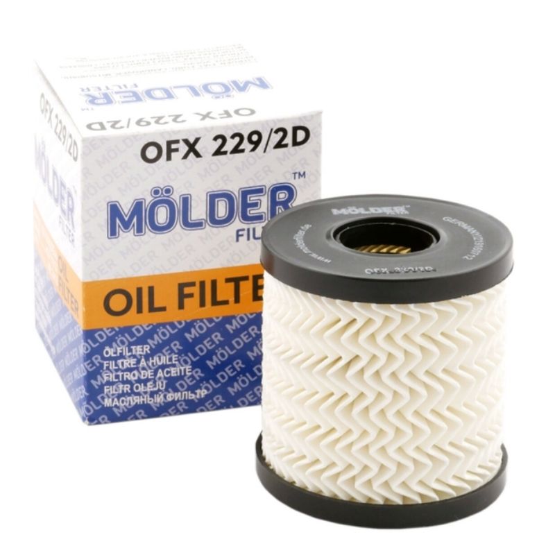 Фільтр масляний Molder Citroen/Peugeot 206/307/407 Volvo S40 (1.4L Diesel) OFX229/2D