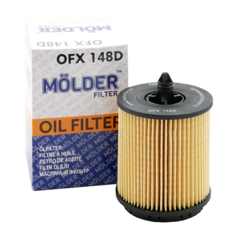 Фільтр масляний Opel Astra/VectraB 2.2 16V 02 Molder-filter (OFX148D)