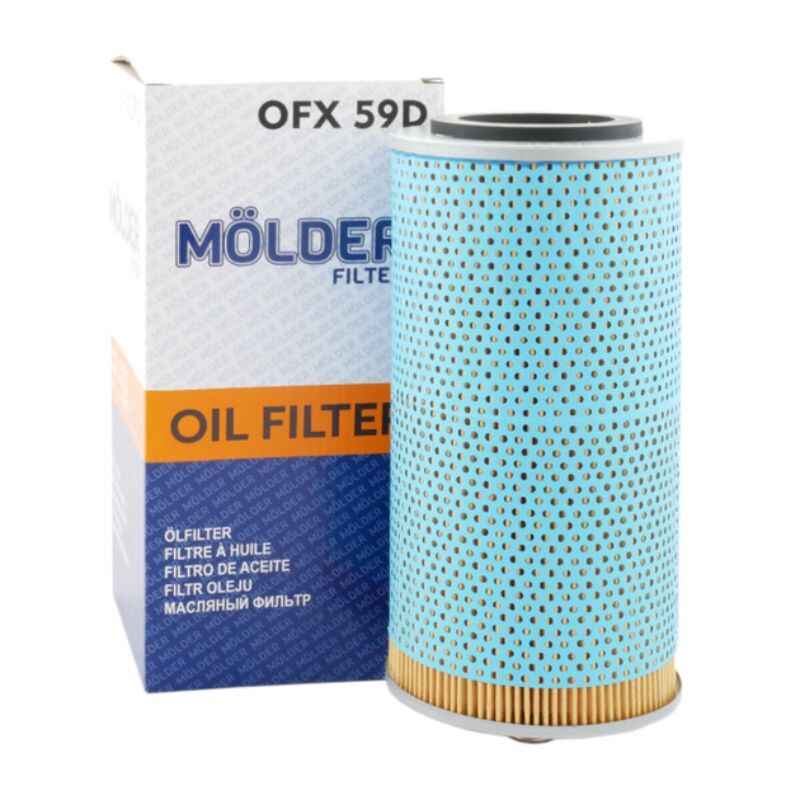 Фільтр масляний для вантажівок та автобусів MB/MAN Molder OFX59D (57609E/OX69D/H121102X)