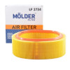 Повітряний фільтр панельний Molder LF2734 (аналог WA6697/LX2844/C26721) для DACIA Logan RENAULT Kangoo Megane