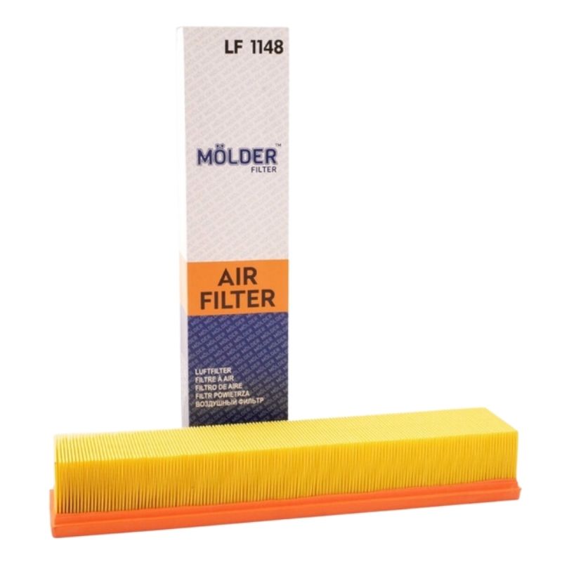 Повітряний фільтр панельний Molder DACIA NISSAN Renault LF1148 (аналог WA6761 LX1258 C3875)