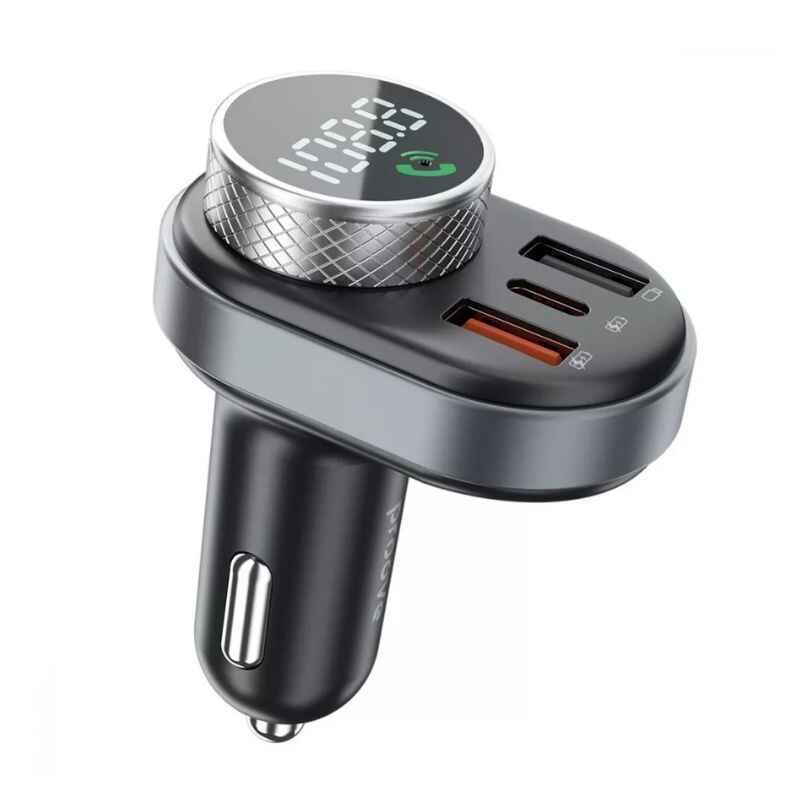 Автомобільний зарядний пристрій 30W Proove Type-C+USB Сила струму PD+QC3.0 чорний (50881)