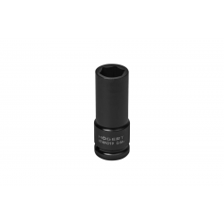 Головка торцева ударна глибока шестигранна 1/2" 19 мм DIN 3121 CrMo Hogert (HT4R019)