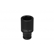 Головка торцева ударна глибока шестигранна 1/2" 30 мм DIN 3121 CrMo Hogert (HT4R030)