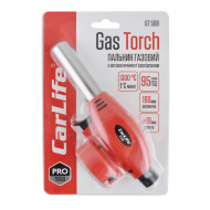 Газовий пальник з п'єзопідпалом 19мм - 68мм керамічний захист Carlife (GT506)