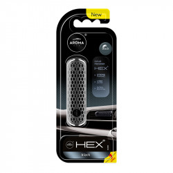 Ароматизатор до машини 10 г Aroma Car HEX - Black (83575)