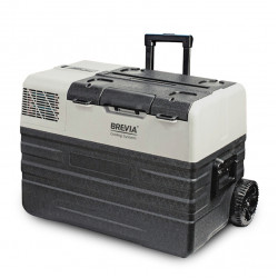 Автохолодильник компресорний 42л BREVIA холодильник на колесах з автономною роботою пластиковий 12/24В 220В (22750)