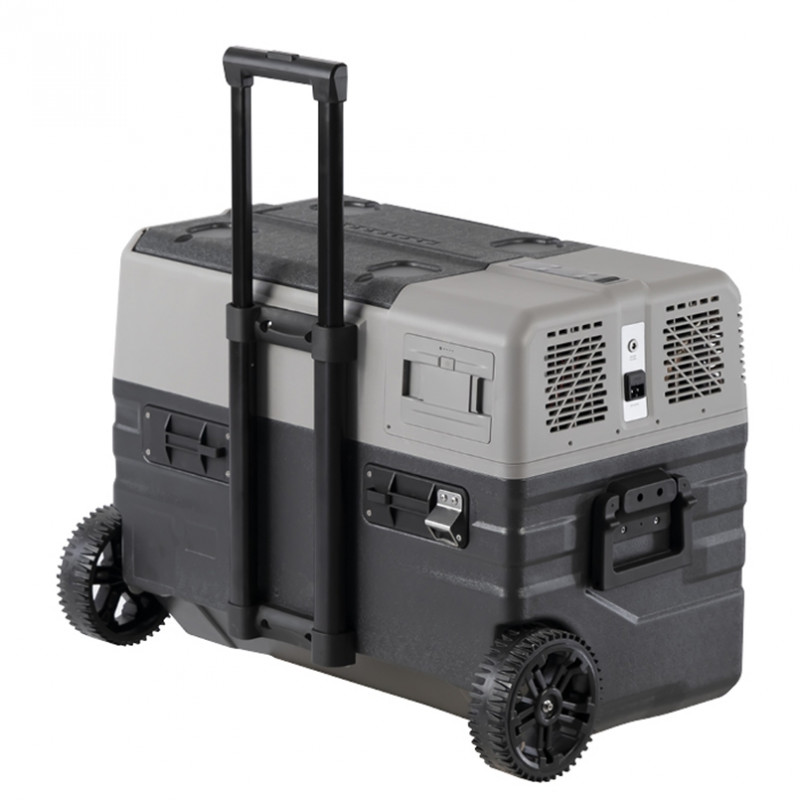 Автохолодильник компресорний 42л BREVIA холодильник на колесах з автономною роботою пластиковий 12/24В 220В (22750)