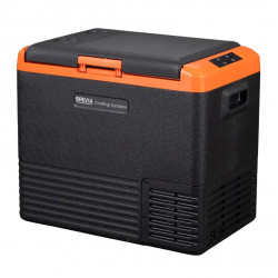 Портативный холодильник 50л BREVIA автохолодильник компрессорный пластиковый 12/24В 220В (22530)