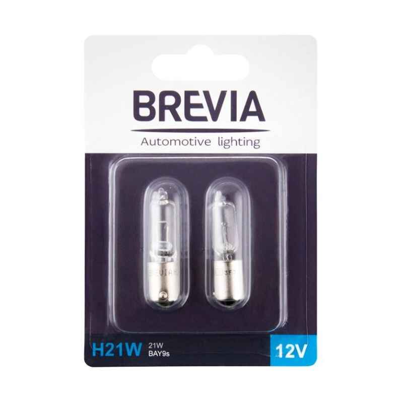 Лампи галогенні BAY9s Brevia 2шт (12329B2)