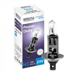 Лампа галогенна Brevia H1 Power Duty 24V 1шт (24010PDC)