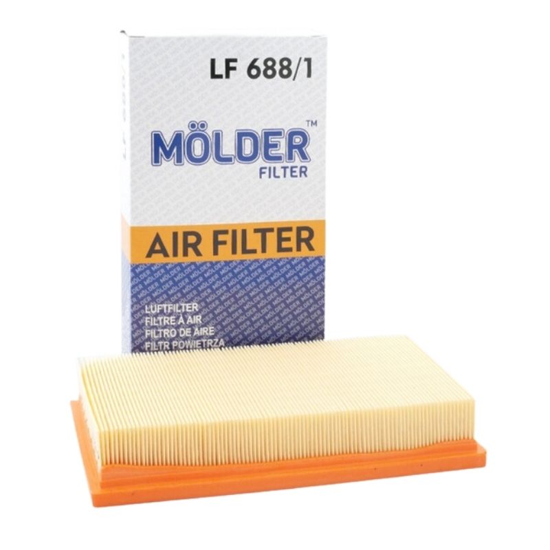 Повітряний фільтр панельний Molder LF688/1 (аналог WA6535/LX798/1/С27743KIT) Fiesta IV Focus Connect 1.6-2.0i 1.8TD 98