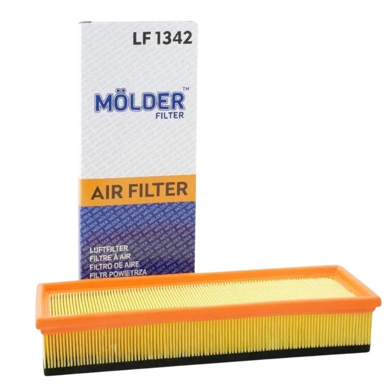Повітряний фільтр панельний Molder LF1342 (аналог WA9411/LX1452/C3282) для Citroen C3 1.4HDI 16V, Peugeot 206 1.4HDI 16V 05/02->