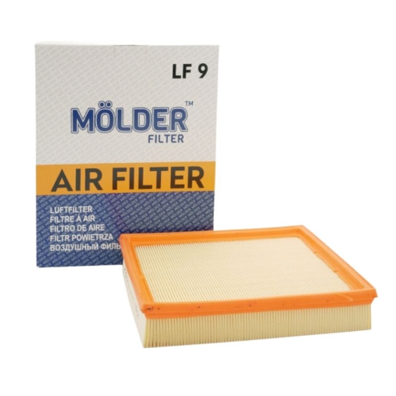 Повітряний фільтр Molder для Ford Sierra 2.0, 1.8TD 86-93, 2.0-2.9 86-93, 2.5TD-98 (LF9)