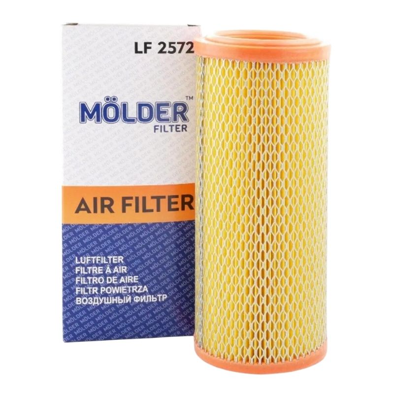Повітряний фільтр панельний Molder FIAT Doblo 1.9/D/JTD 03/01-> (аналог WA6732/LX2682/C1189) (LF2572)