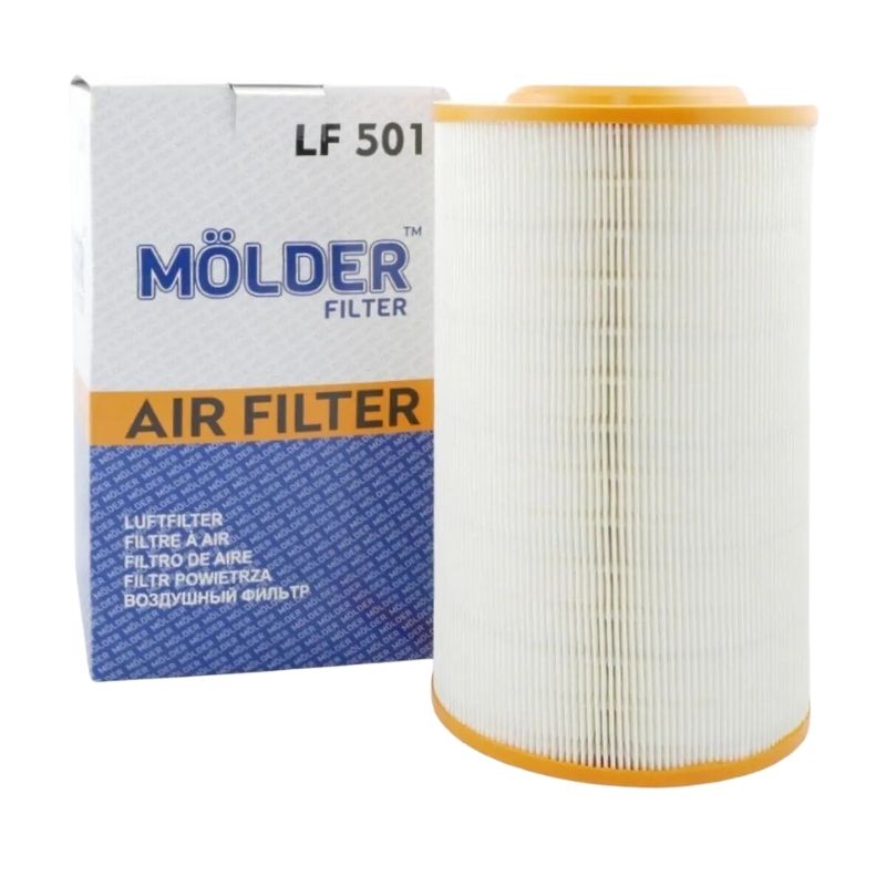 Повітряний фільтр панельний Molder LF501 (аналог WA6487/LX611/C17278) для FIAT DUCATO 1.9TD, 2.5TDI 94-02, 2.0JTD, 2.3JTD, 2.8JTD 01