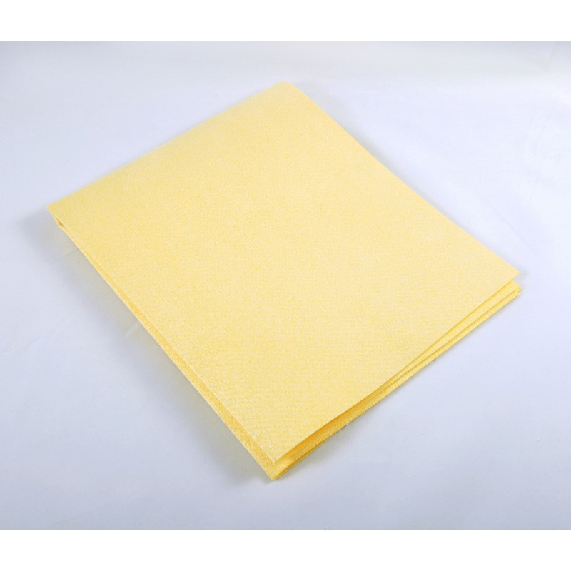 Ганчірка вологопоглинаюча професійна зі штучної замші 40x50 NOWAX жовта (NX63451)