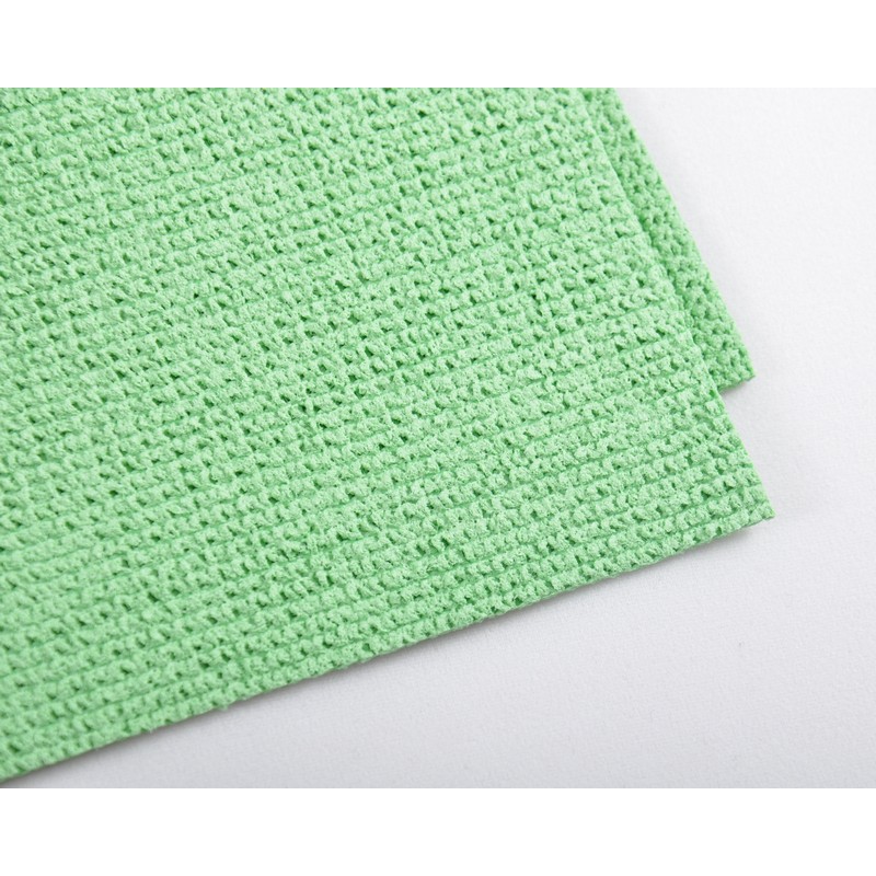 Ганчірка вологопоглинаюча професійна з мікрофібри 40x50 NOWAX зелена (NX64451)