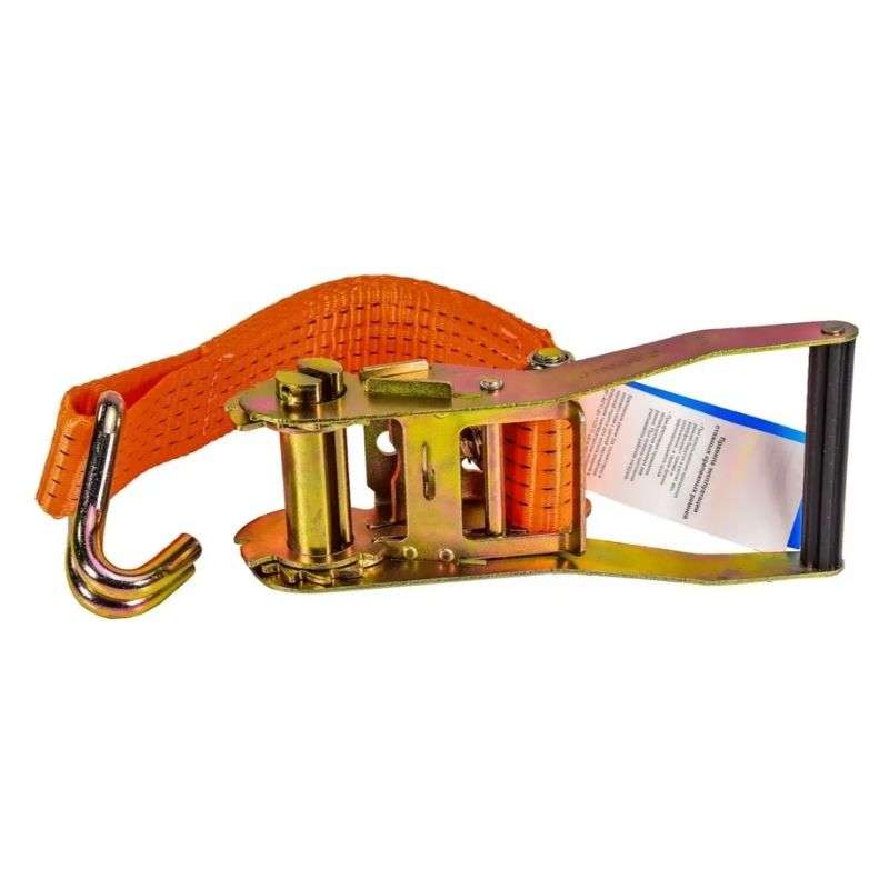 Стяжний ремінь 5т 10м BELAUTO з храповим замком (BC5-10)