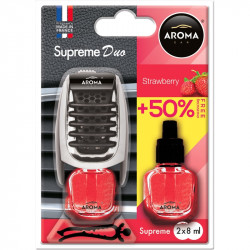 Ароматизатор до машини 8 мл Aroma Car Supreme Duo - Strawberry (92254)