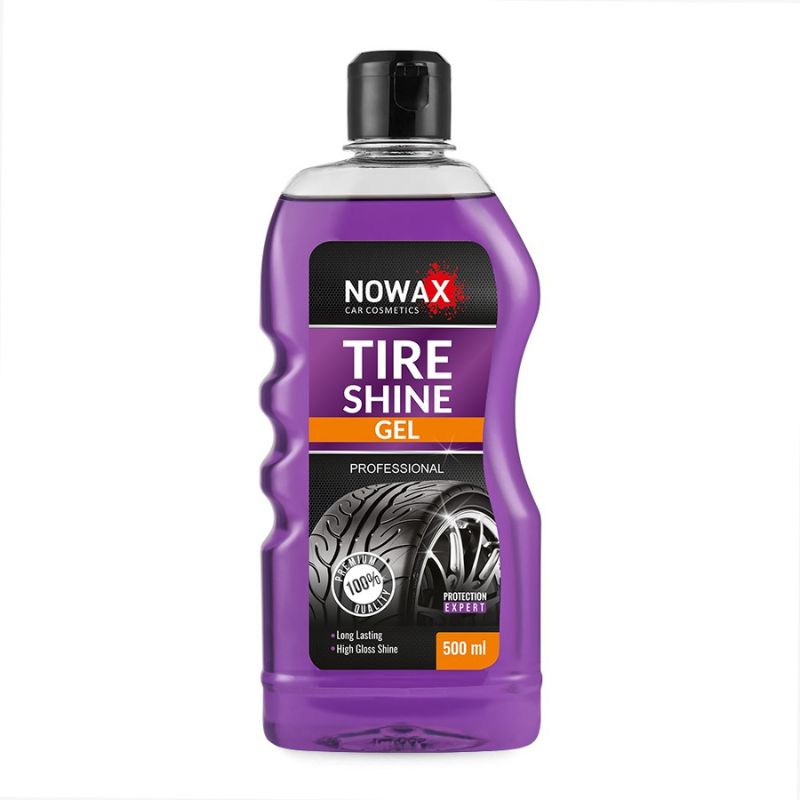 Чорніння для шин 500мл гелеве NOWAX TIRE SHINE GEL (NX00010)