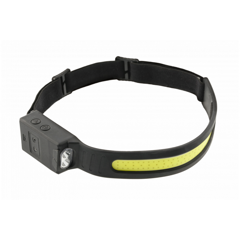 Ліхтар налобний 450Lm Hogert IPХ2 на лоб на голову червоне світло (HT1E426)