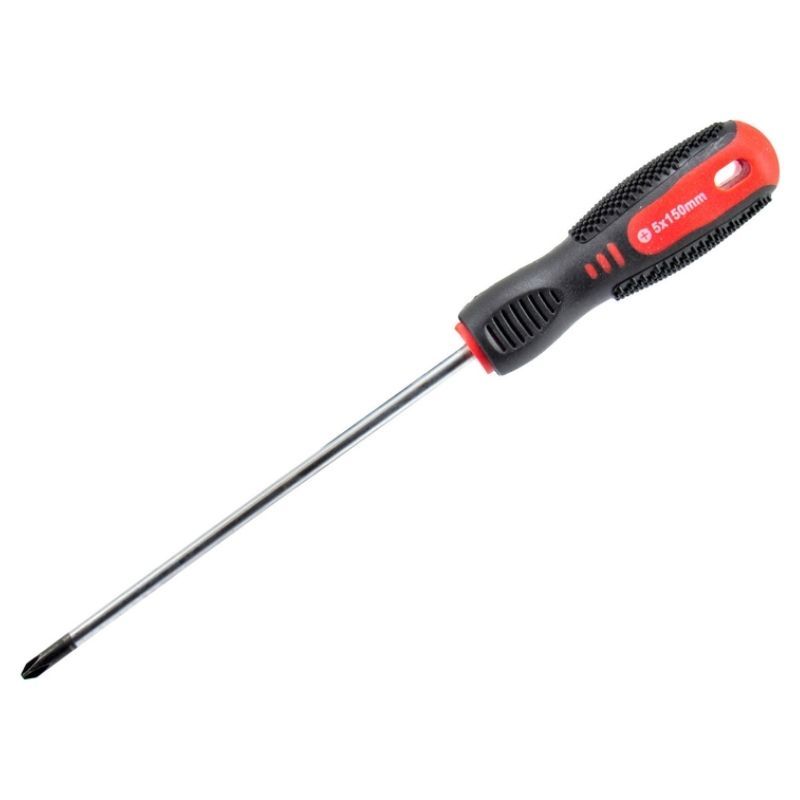 Отвертка крестовая Carlife PH1x150mm Cr-V 6150 (WR6115)