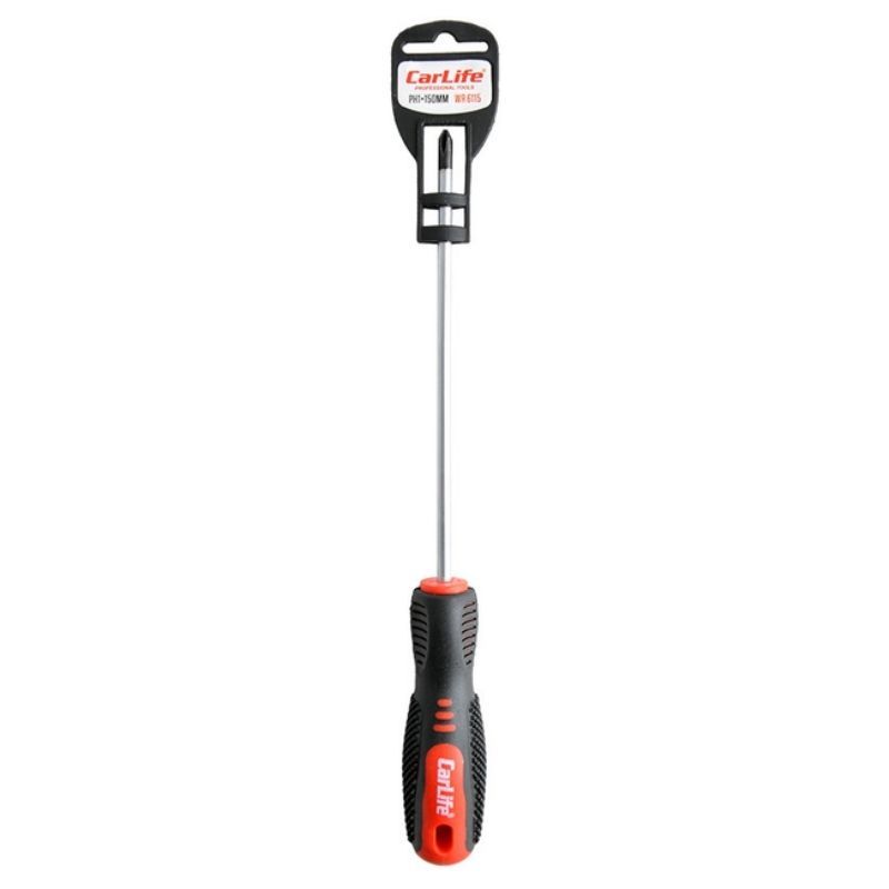 Отвертка крестовая Carlife PH1x150mm Cr-V 6150 (WR6115)