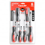 Набір викруток PH/SL Carlife CrV 6150 6 шт магнітний наконечник (WR6906)