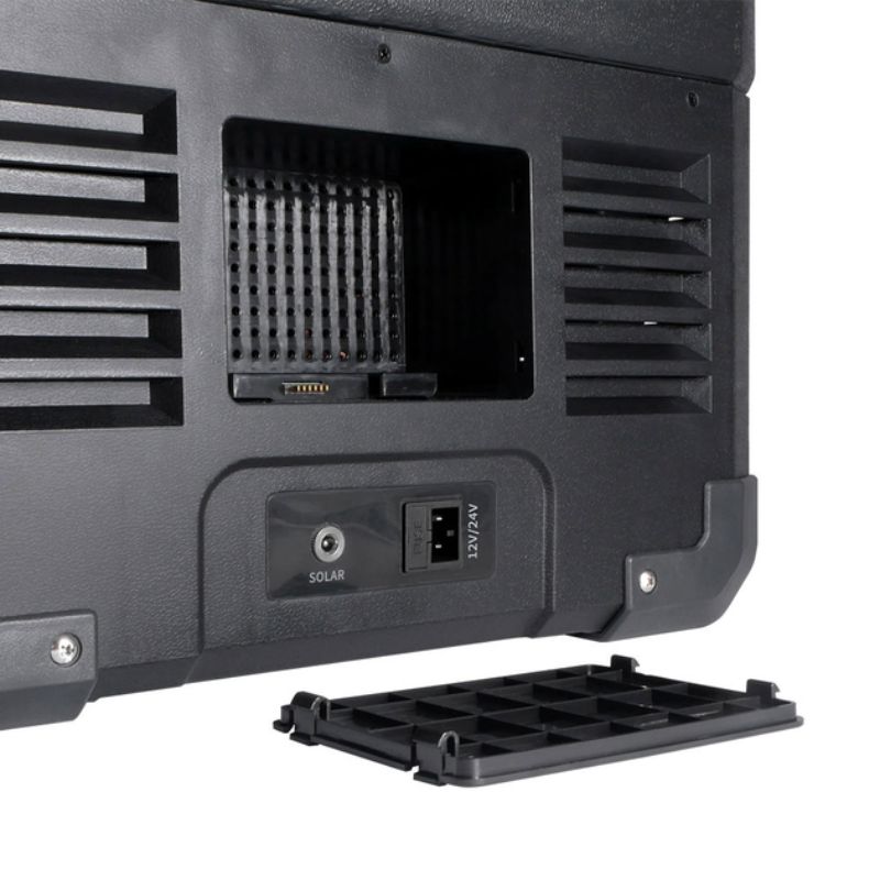 Автохолодильник компрессорный 50л BREVIA холодильник с автономной работой пластиковый 12/24В 220В Черный (22610)