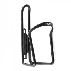 Фляготримач Grey's алюмінієвий з комплектом для встановлення чорний (GR15200)