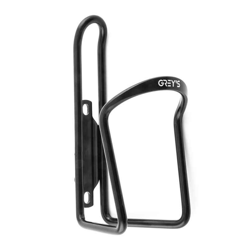 Фляготримач Grey's алюмінієвий з комплектом для встановлення чорний (GR15200)