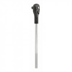 Тріскачка 3/4" 24 зубці 85мм CrV Hogert коротка пряма (HT1R376)