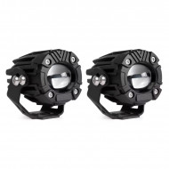 Лінзи для мотоцикла Carlamp Led двокольорові 1500/1700 Lm 3500/4500 К 20 W 2 шт (MT20-2)