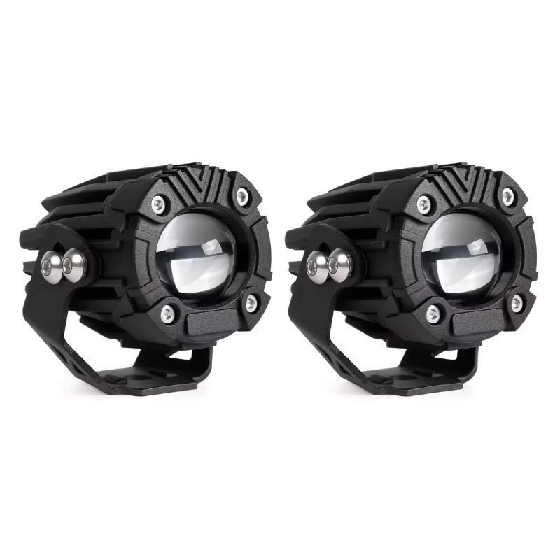 Лінзи для мотоцикла Carlamp Led двокольорові 1500/1700 Lm 3500/4500 К 20 W 2 шт (MT20-2)