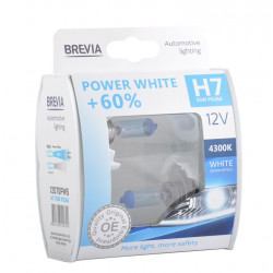 Лампа галогенна цоколь H7 Brevia Power White Set (12070PWS)